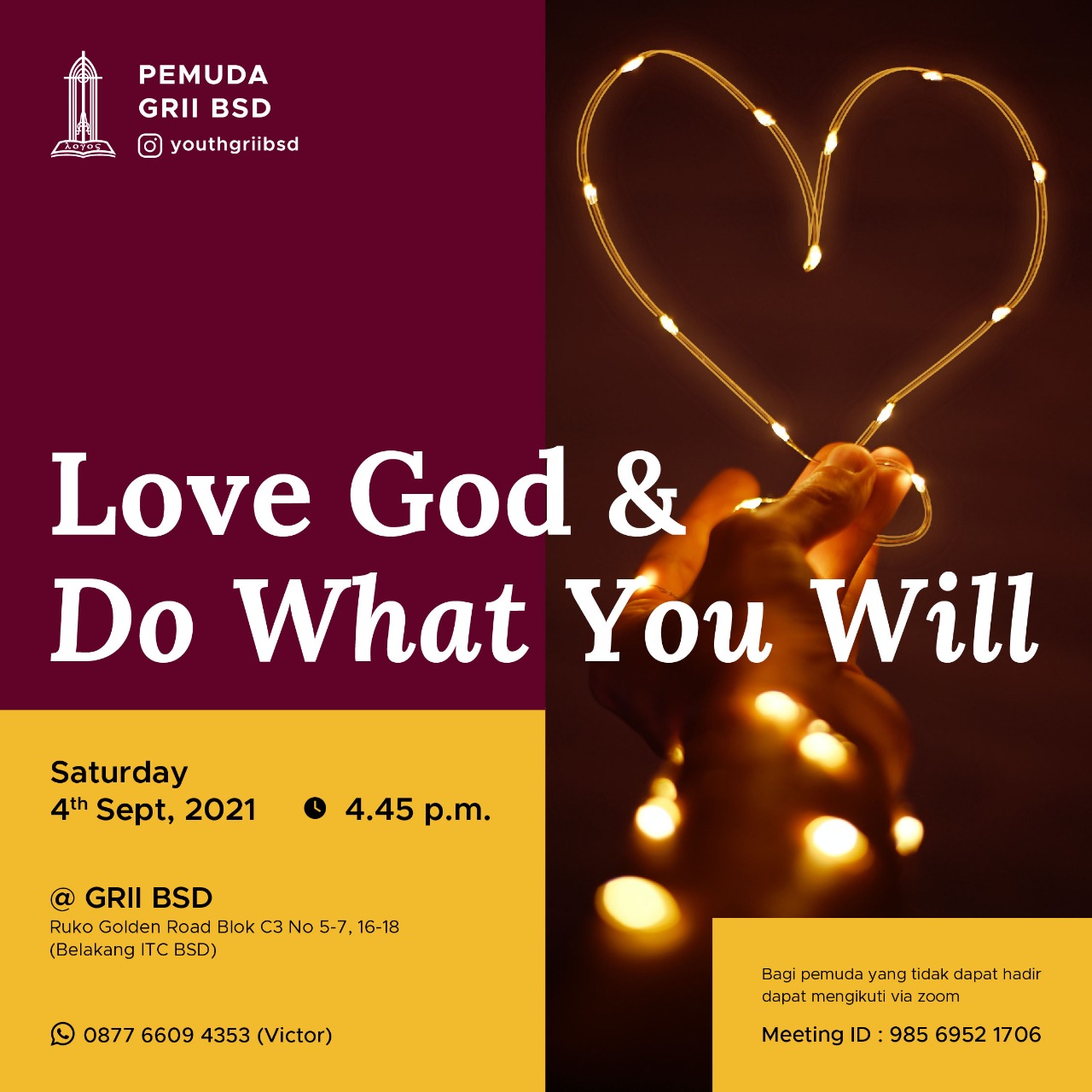 Love God and Do What You Will